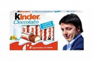 Renzi bambino prodigio kinder