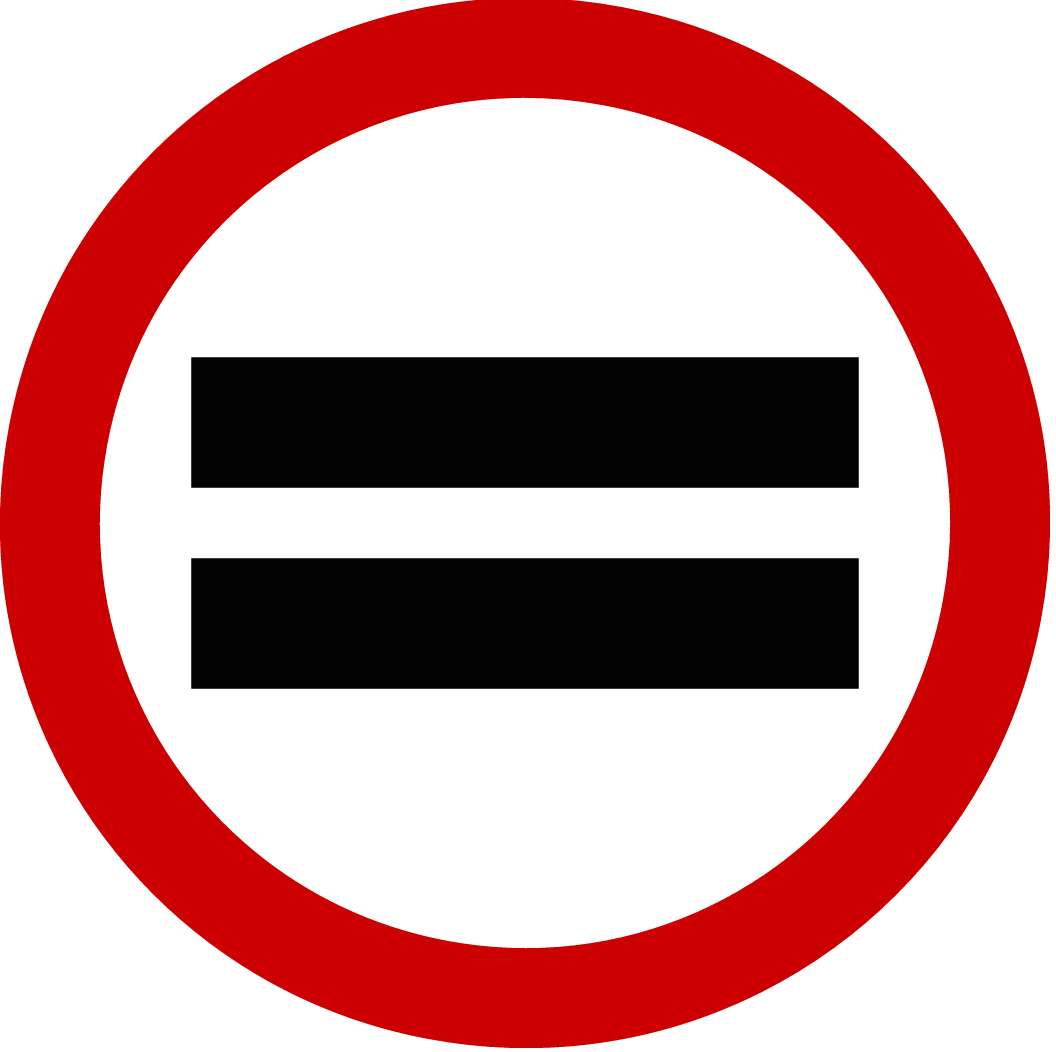 Знак не равно. Знак равенства. Равно. Знак равенства красный. Дорожный знак две полосы.