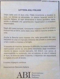 lettera ABI